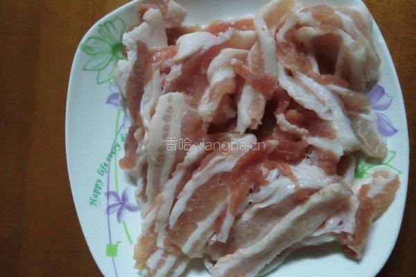 黄皮豆鼓肉的做法图解1
