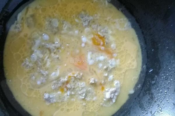 鸭蛋披萨的做法图解3