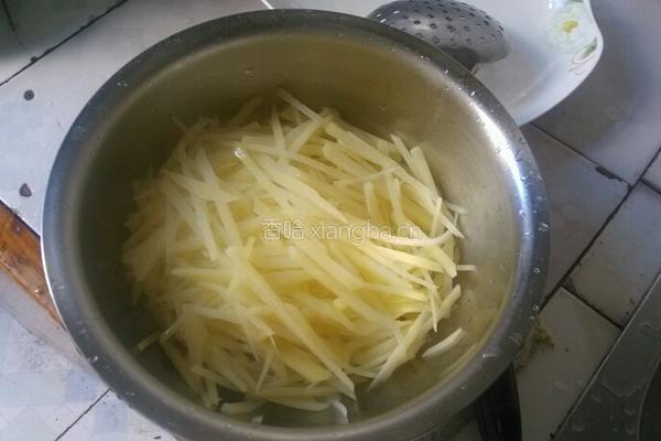 香辣土豆丝的做法图解3