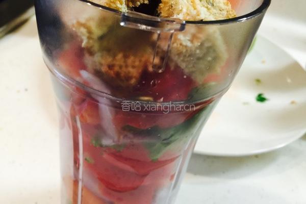西班牙蔬菜冷汤的做法图解4
