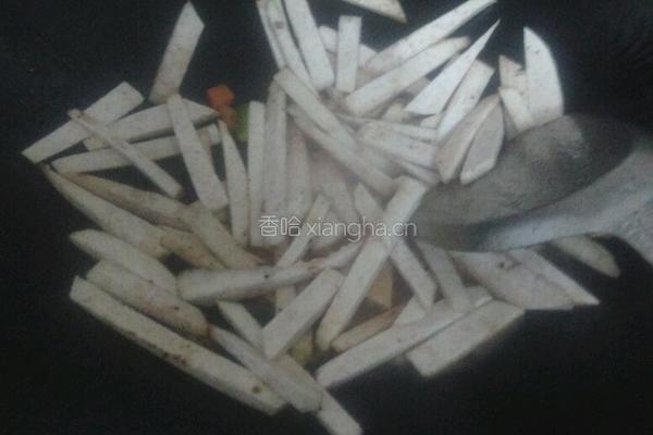“芋”香肉丝的做法图解6