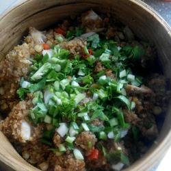 南瓜粉蒸排骨的做法[图]