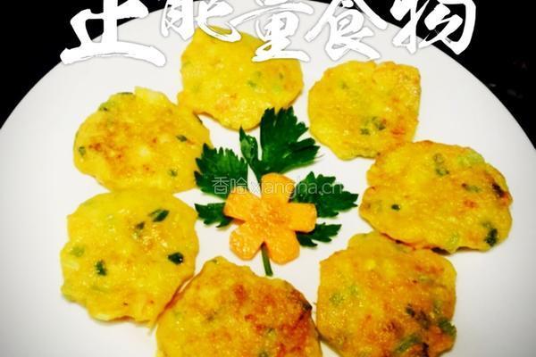 鲜虾仁饼的做法图解7