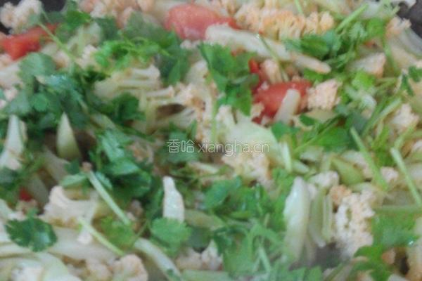 菜花的做法图解5