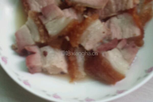 上海青回锅肉的做法图解1