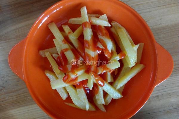 炸薯条的做法图解3