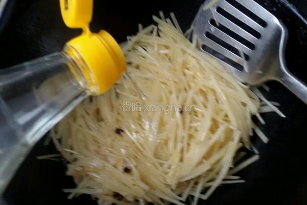 椒香土豆丝的做法图解7
