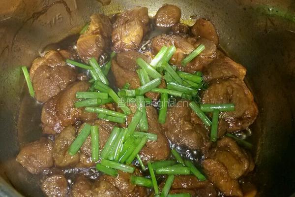 酱烧腿芯肉的做法图解6
