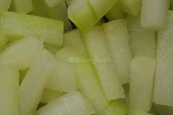 蜜汁冬瓜条的做法图解4