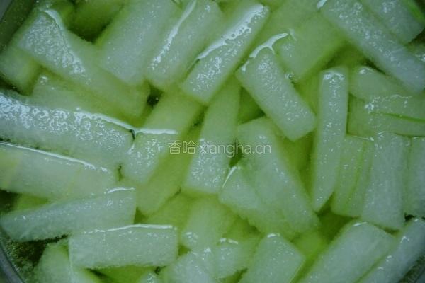 蜜汁冬瓜条的做法图解5
