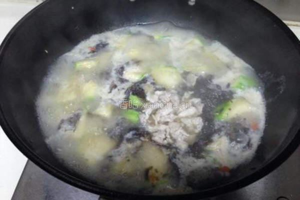 紫菜丝瓜瘦身汤的做法图解6