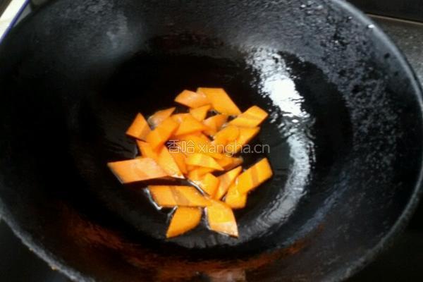 清炒素食菜的做法图解3