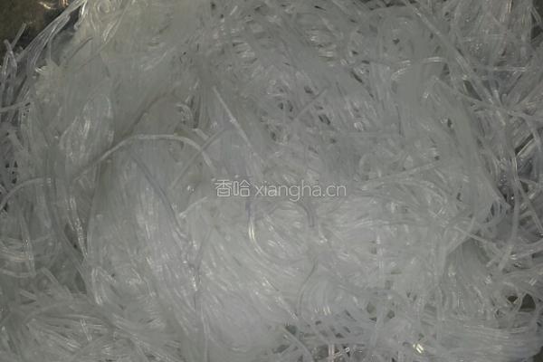 鸡蛋瘦肉粉丝的做法图解4