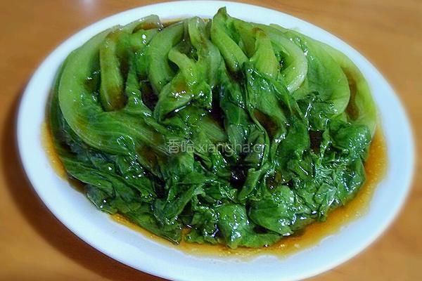 蚝油玻璃菜的做法图解6
