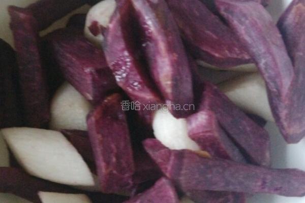 潮市反沙紫薯的做法图解2