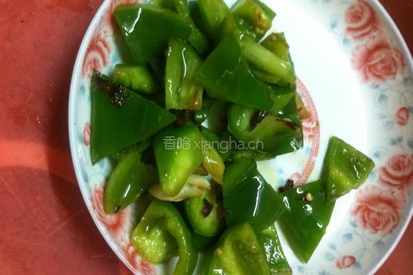 圆椒炒肉卷的做法图解4