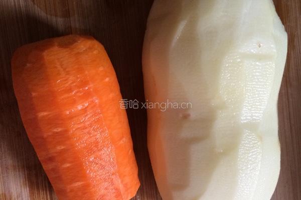 糖醋土豆丝的做法图解1