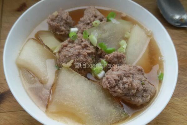 冬瓜丸子汤的做法图解10