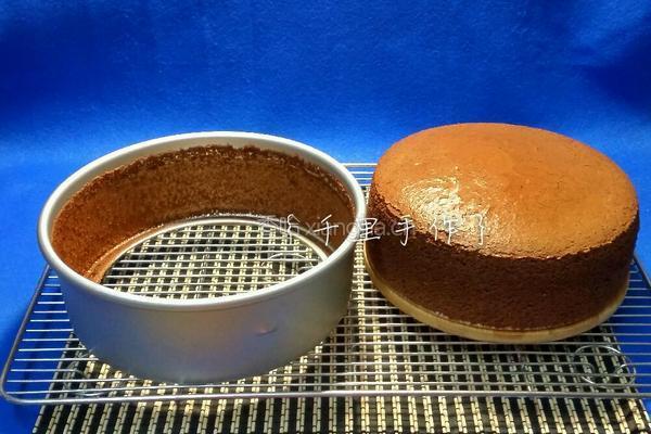 可可戚風蛋糕的做法图解10