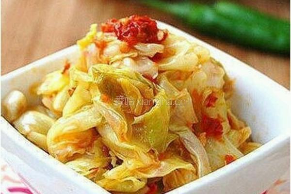 酸辣洋白菜