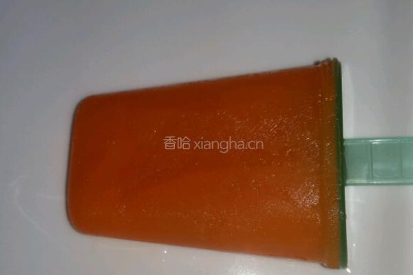 胡萝卜汁脆脆冰