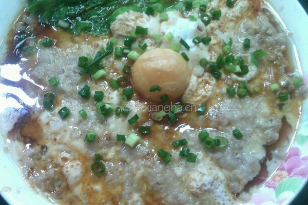 咸蛋蒸肉饼的做法图解8