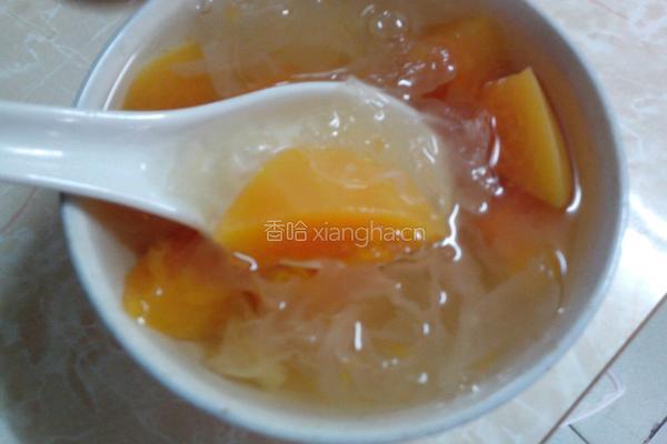 木瓜雪耳糖水的做法图解6