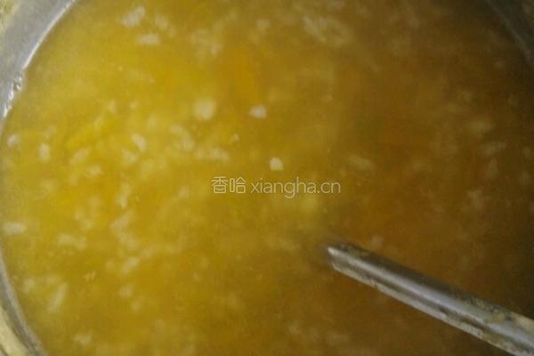 南瓜粥的做法图解3