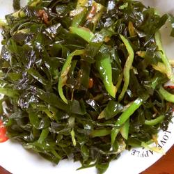 青椒海带丝的做法[图]