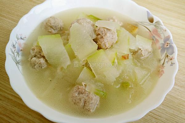 冬瓜丸子汤的做法图解12