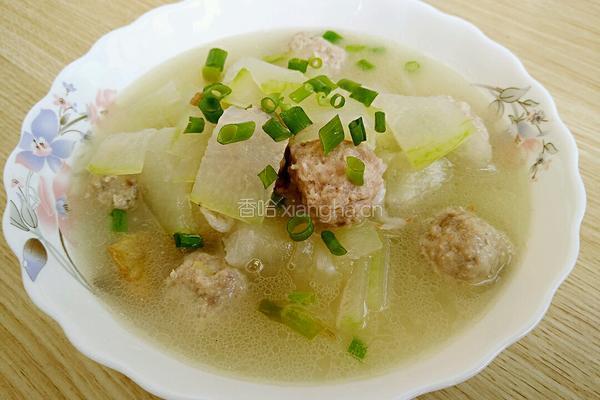 冬瓜丸子汤的做法图解13