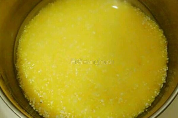 玉米糁饭的做法图解1
