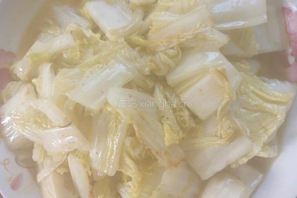 清汤娃娃菜的做法图解4