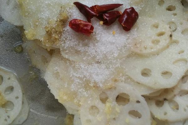 糖醋莲菜。的做法图解2