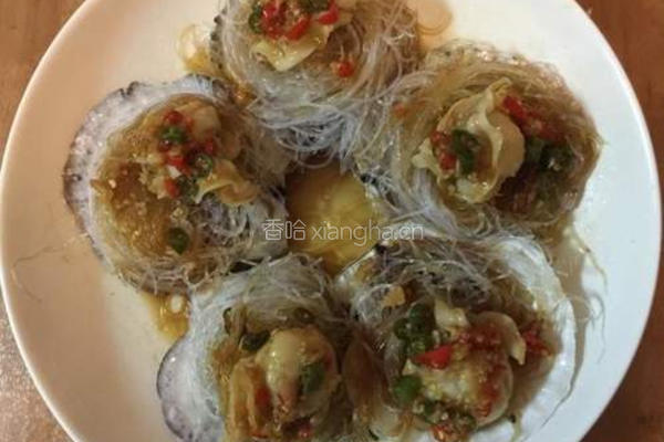 粉丝扇贝的做法图解4