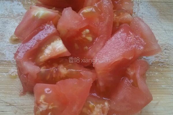 西红柿鸡蛋手工挂面的做法图解1