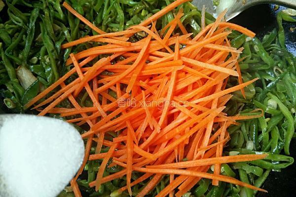 清炒豆角丝的做法图解8