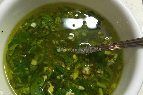 宁宁瘦身鸡肉沙拉的做法图解7