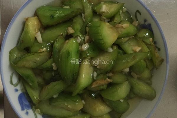 蒜蓉丝瓜的做法图解9