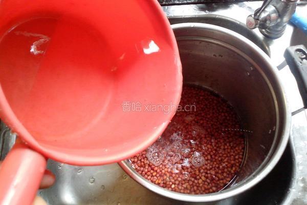 红豆糖水的做法图解2