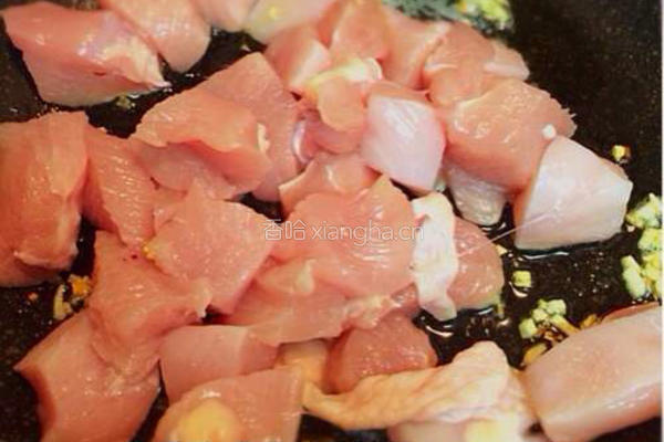 鸡肉咖喱饭的做法图解5