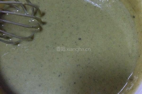 抹茶红豆奶油夹心蛋糕卷的做法图解13