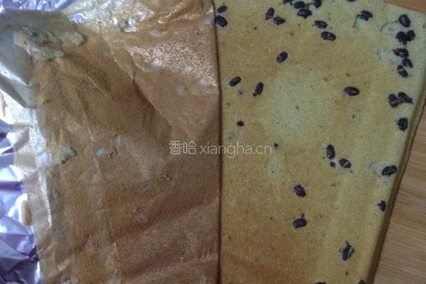 抹茶红豆奶油夹心蛋糕卷的做法图解22