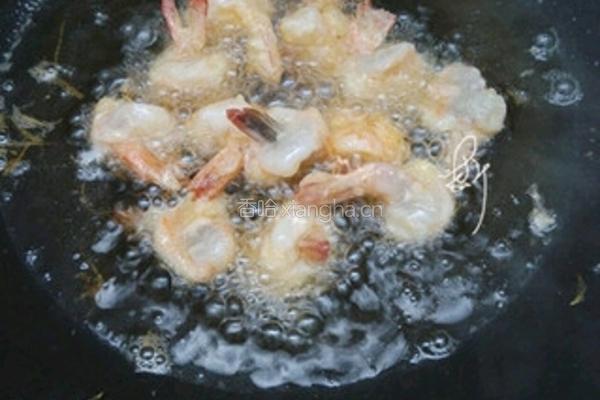 金丝虾球的做法图解9