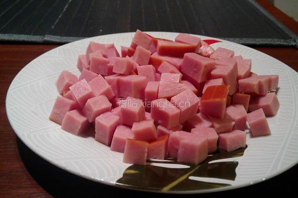 火腿意粉的做法图解3