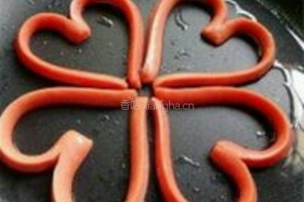 心形火腿煎鸡蛋的做法图解7