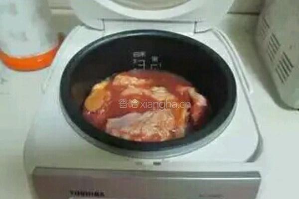 密汁排骨的做法图解4
