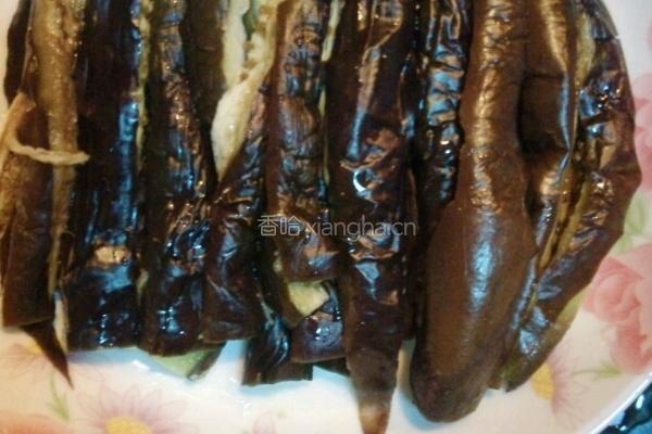 凉拌茄子的做法图解2