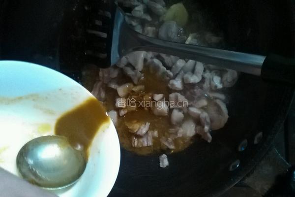 咖喱土豆鸡肉饭的做法图解6