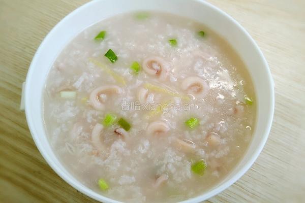 生滚鱿鱼粥的做法图解11